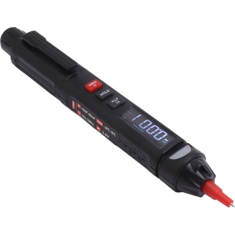 Multimètre stylo professionnel 3 en 1 pour la mesure de tension AC/DC et de résistance, haute précision, avec écran LCD. (1/5)