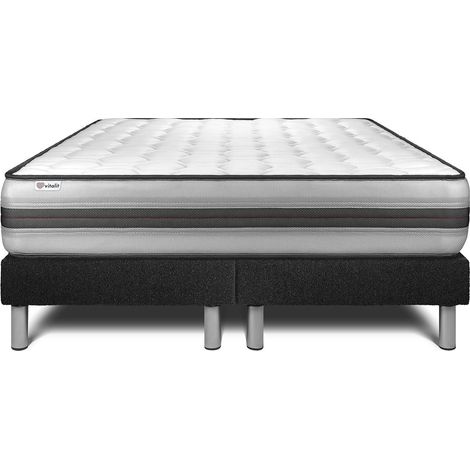 Matratzen- und Lattenrost-Set 2x90x200 cm - Vitalpower Recover (1/5)