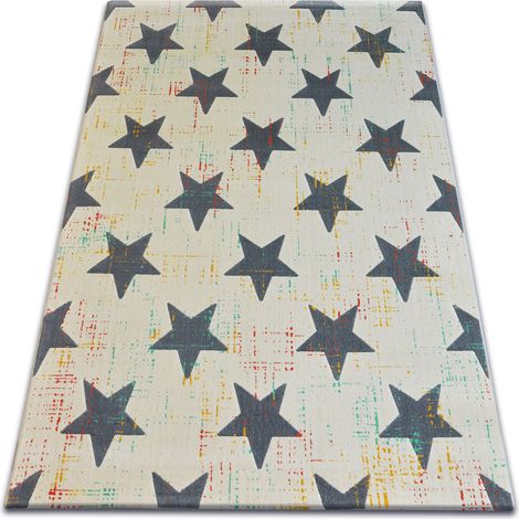 Tapis SCANDI 18209/063 - ÉTOILES beige 140x200 cm (1/5)