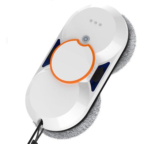 Robot Laveur de Vitre, 5600pa Robot Nettoyeur Vitre Automatique avec Double Jet D'eau, 3 Modes de Nettoyage, Navigation Intelligente, Système de Sécurité, Télécommande, pour Toutes Surfaces Lisses (1/5)