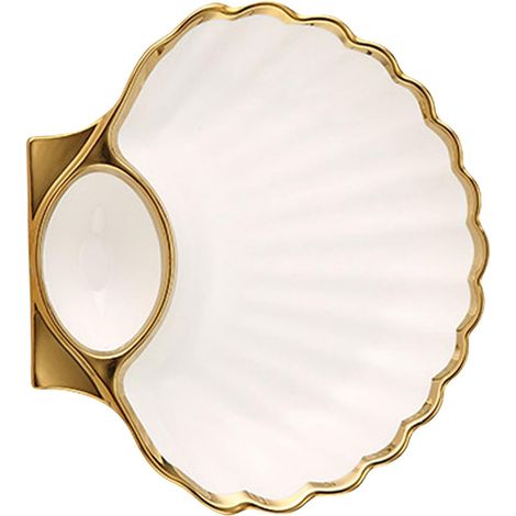 Dumpling C ramique Forme Coquille Blanche Multifonction (1/5)