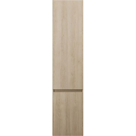 burgbad Lin20 Armoire haute murale avec 2 portes, y compris