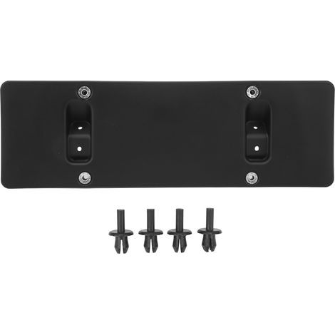 Plaque d'immatriculation avant Support 95B807287 Pare-chocs Porte-plaque pour Macan 95B 2014-2018 (1/5)