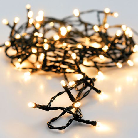 Lichterkette 320 LEDs Warmweiß Außenbereich 27m