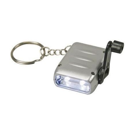 Mini lampe torche - Z - Dynamo - 2 LED - Rechargeable - Utilisation extérieure