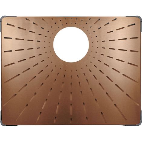 CARESSI Bodengitter für "Small Rim/MX" CABRSR50CO. Kupfer (PVD) (1/2)