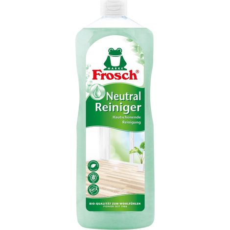 Frosch Detergente neutro, detergente universale per uso domestico e auto, detergente neutro a pH neutro, confezione da 1 (1 x 1000 ml) (1/2)