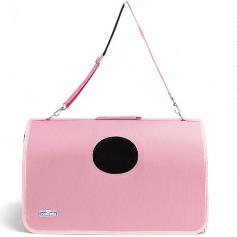 Sac de transport Nobleza pour chiens et chats, aéré, bandoulière réglable