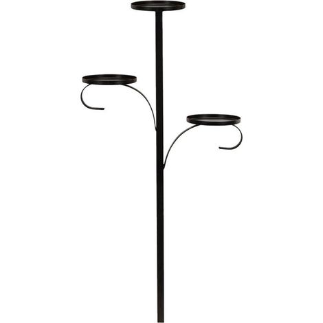 Jeffergarden Plateau de Noël de 60 cm avec bougeoir et décorations de Noël