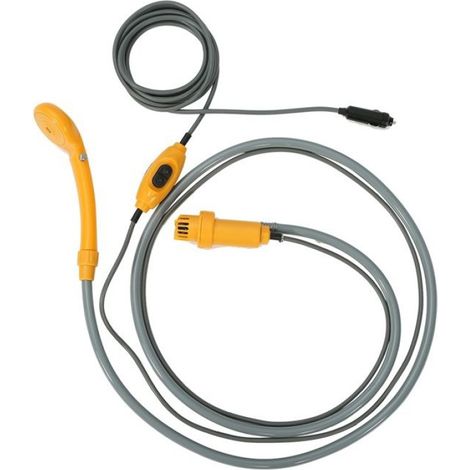 Douche Portable - Pompe À Eau 12 V - Pour Camping Voiture Extérieur - 1 Pièce (1/5)