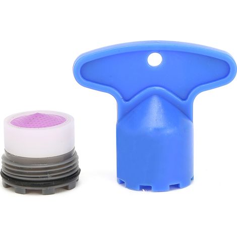 Mélangeur encastré avec aérateur à bulles intégré M16.5, embout filtrant pour cuisine et salle de bain, accessoires de robinetterie