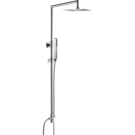 Colonne de douche carrée complète et réglable (1/2)