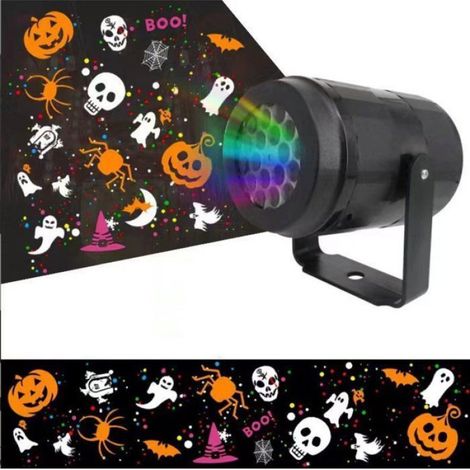 Projecteur d'Halloween - Décoration d'Halloween - Projecteur d'Halloween extérieur/intérieur - Projecteur LED étanche - Femeo (1/5)