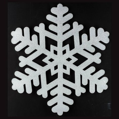 Weihnachtsmotiv Flake Glitter - Atmosphera créateur d'intérieur