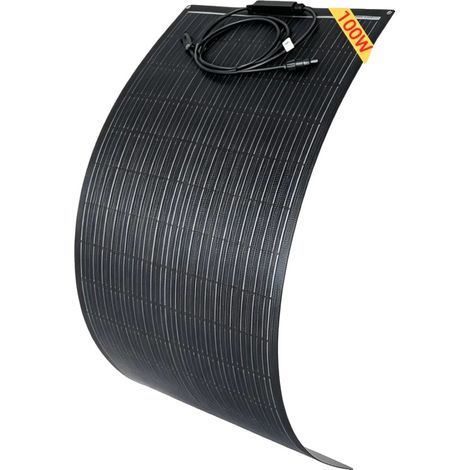 Solarpanel, monokristallines Material, vielseitige Installation, ETFE100W 1PC (1/2)