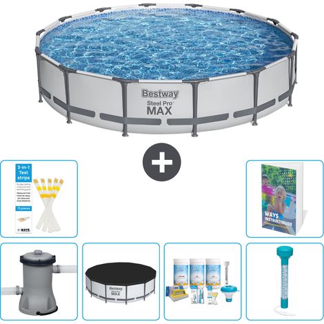 Bestway Steel Pro MAX Rund - 427x107 cm - 7-teilig S226