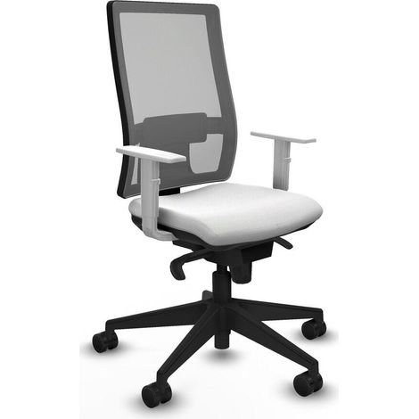 Piqueras y Crespo Hornas chaise de bureau blanc confortable