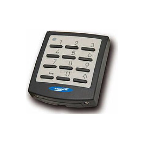 Clavier à code radio NFF15049 – Compatible motorisations NOVOFERM depuis 2002 – Rétroéclairage – Hauteur 82mm, largeur 74mm, épaisseur 18mm