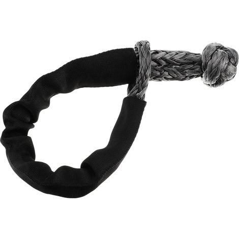 Tow Strap with Flexible Shackle for Heavy Duty and Floating