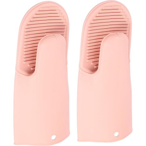 Moufles Anti-Chaleur Cuisine Résistants à Haute Température 2 Pièces en Silicone Protection Épaisse et Isolation Thermique pour Cuisson pour Four et Pâtisserie (1/5)