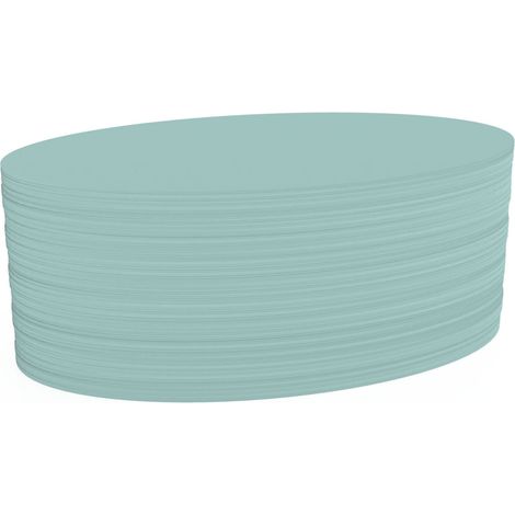 Magnetoplan Kommunikationskarte oval, 190 x 110 mm, 500 Stück, blau, oval 192 x 111 mm, 500 BL 500 Stk