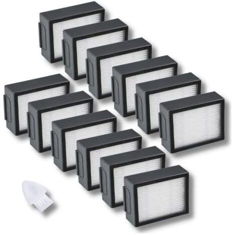 PA Remplacement Filtres avec iRobot Roomba i1 i1152 i3 + i4+ i6 i7+ i8 Combo i5 + J5 + e5 e6 (Non pour Combo J7+ J9+) i & e Haute Efficacité Filtre hepa (12-Pack) (1/4)