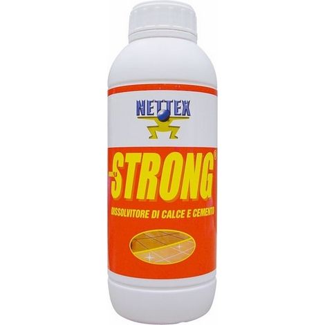 Disincrostante per Pavimenti per rimuovere Cemento, Calcare, calce Strong 1 lt.