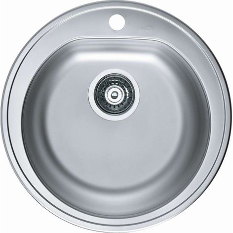 Alveus Form - Lavello diametro 51 cm, acciaio inox 1116756