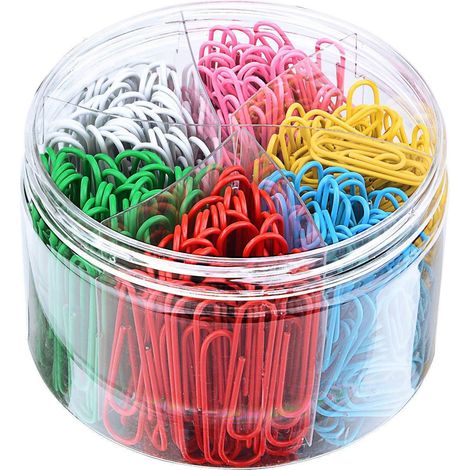 Büroklammern, 50 mm große Klammern, langlebig und rostfarben (1/5)