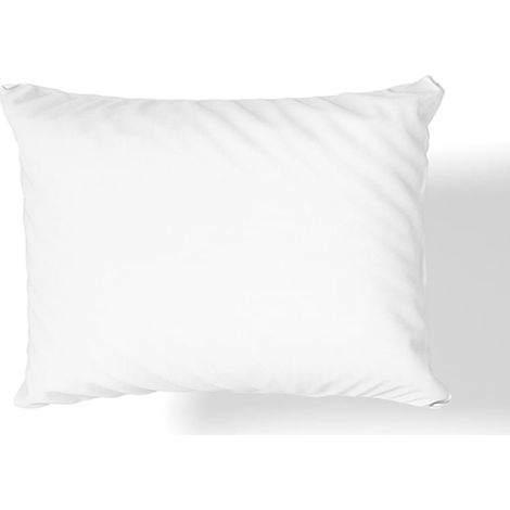 Taie d'oreiller en jersey blanc 70×80