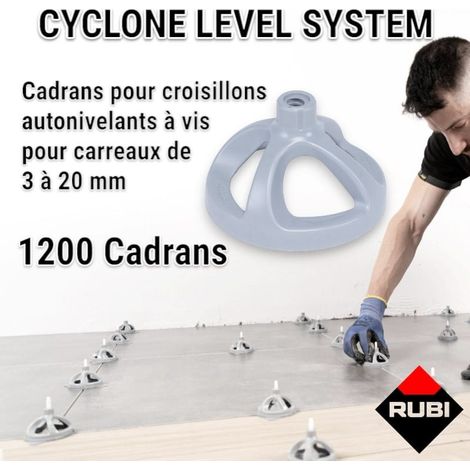 1200 cadrans pour autonivellants à vis CYCLONE RUBI (1/5)