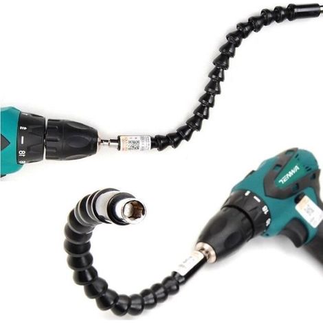 Rallonge flexible à cardan pour perceuse visseuse (1/4)