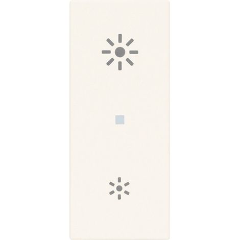 VIMAR - 31000A.RB Tasto 1M assiale simbolo dimmer bianco