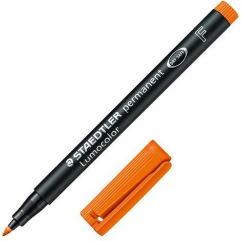 Penna Lumocolor 318 F Arancio X10