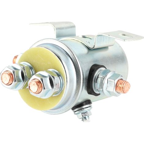 Relais 12V 200A Contacteur Treuil Solénoïde Contact Normalement Ouvert Universel pour Quad UTV (1/5)