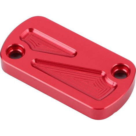 Bouchon de réservoir de liquide de frein en alliage d'aluminium rouge pour Honda CRF450L, Z125M, 400X, CB125R, CBR400R - Couvercle de maître-cylindre de remplacement, compatible avec motos (1/5)