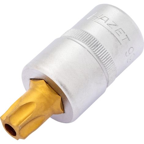 Douille mâle TX 992-T55H ∙ Carré creux 12,5 mm (1/2 pouce) ∙ Profil TX « tamper résistant » ∙ 56 mm HAZET (1/2)
