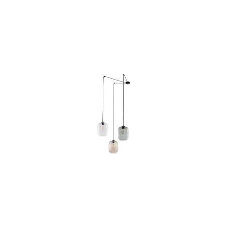 Lampada sospesa no-name TK Lighting Elio 3 punti luce 15W