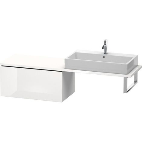 Consolle bassa L-CUBE 400x820x477mm cemento