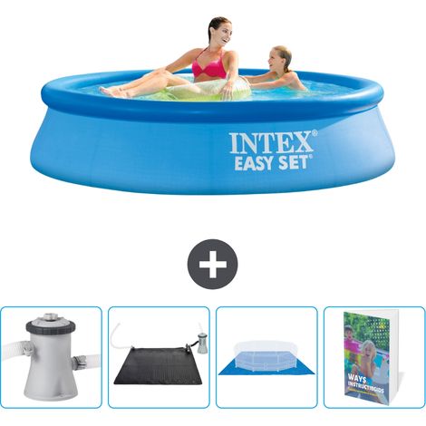 Intex Piscine Easy Set Ronde - 244x61 cm - 5-pièces SCB126 (1/5)