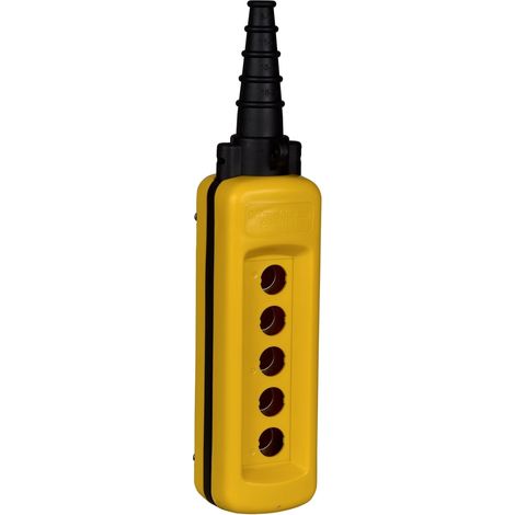 Pulsantiera pensile vuota XAC-A - 5 fori verticali - XACA05