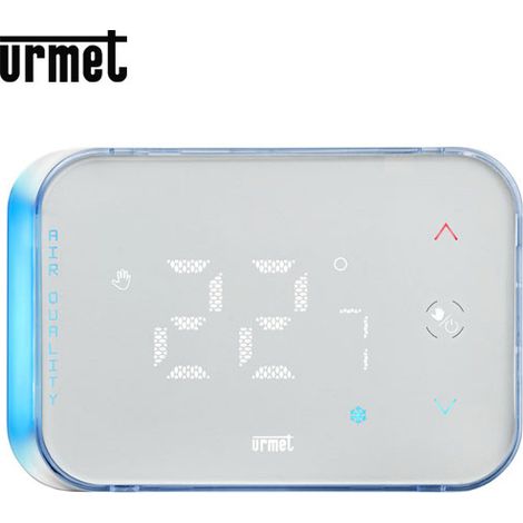 Cronotermostato Connesso Wi-Fi Con Monitoraggio Della Qualità Dell'Aria, Contatto Interno, 230 Vac - 5A