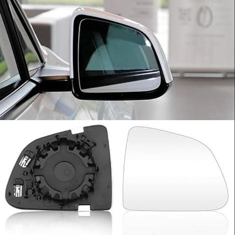 Remplacement de Verre de Miroir Compatible avec Y Retroviseur 2020 2021 2022 2023 2024 Vitre Chauffant Model Y-Droit (1/5)