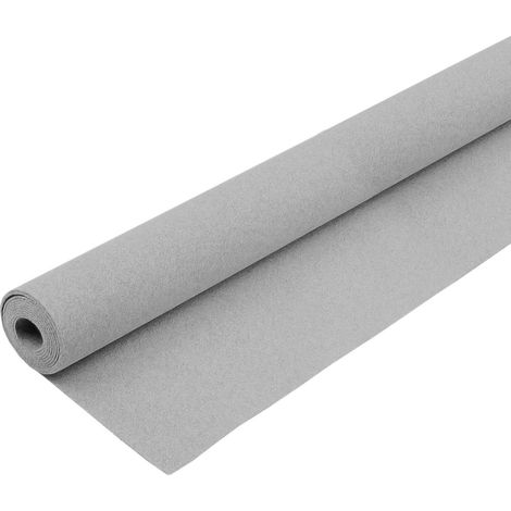 Tappezzeria Furgone Grigio Argento Fodera Rivestimento Tappeto Interno di Moquette per Rivestimento Van Furgoni e Auto Super Elastico 11m2 / Grigio Argentato