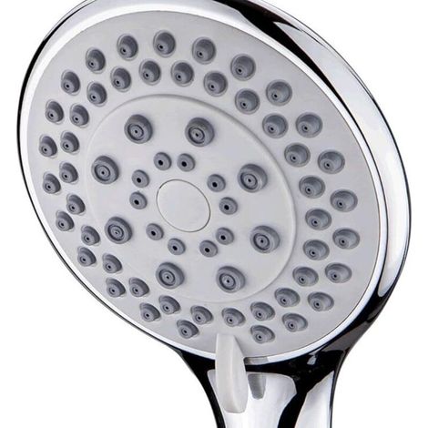 Pomme de douche grande, en economisant de L'eauDouchettes de salle de bain, tuyau flexible en acier inoxydable de 150 cm