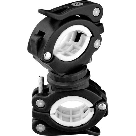 Support de lampe de poche à 360 degrés, support réglable phare Mountain bike clip de lampe de poche (1/5)