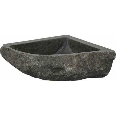 Lavabo Gris (30-37) x (30-37) x 12 cm Pierre de Rivière
