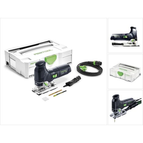 Festool PS 300 EQ-PLUS Pendelstichsäge 720W 120mm im Systainer ( 561445 ) + 2x Sägeblatt (1/4)
