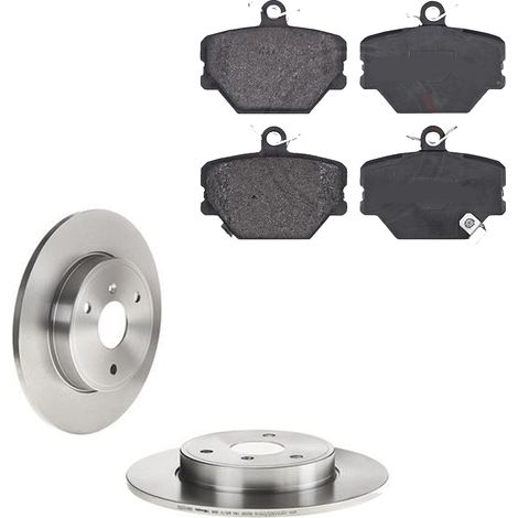 KIT FRENI ANTERIORI compatibile con SMART CABRIO (450) - DISCHI + PASTIGLIE OEM: P 50 038 / 17789 /SOSTITUZIONE DIRETTA/BASSA POLVERE/SILENZIOSO (1/5)