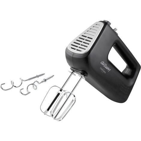 Arzum AR1163 Batidora eléctrica negra 400 W ergonómica